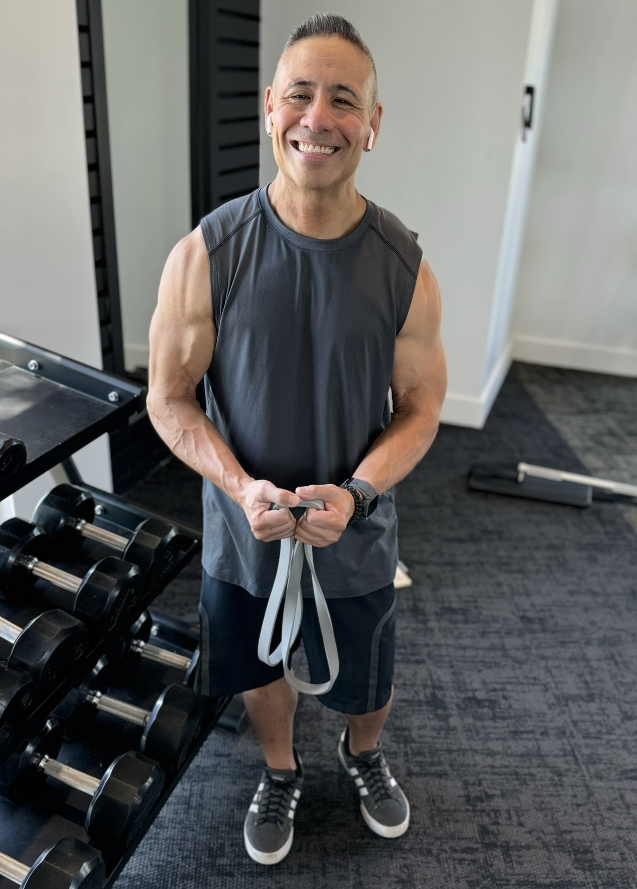 Rich Ouano after his transformation